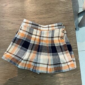 Mayoral Size 5 Plaid Skort